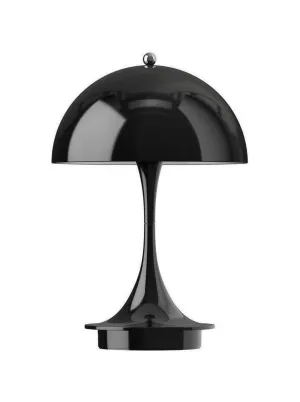 Louis Poulsen Panthella 160 Portable Table Lamp V3, Opaque Black