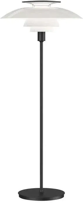 Louis Poulsen Ph 80 Floor Lamp, White/Black