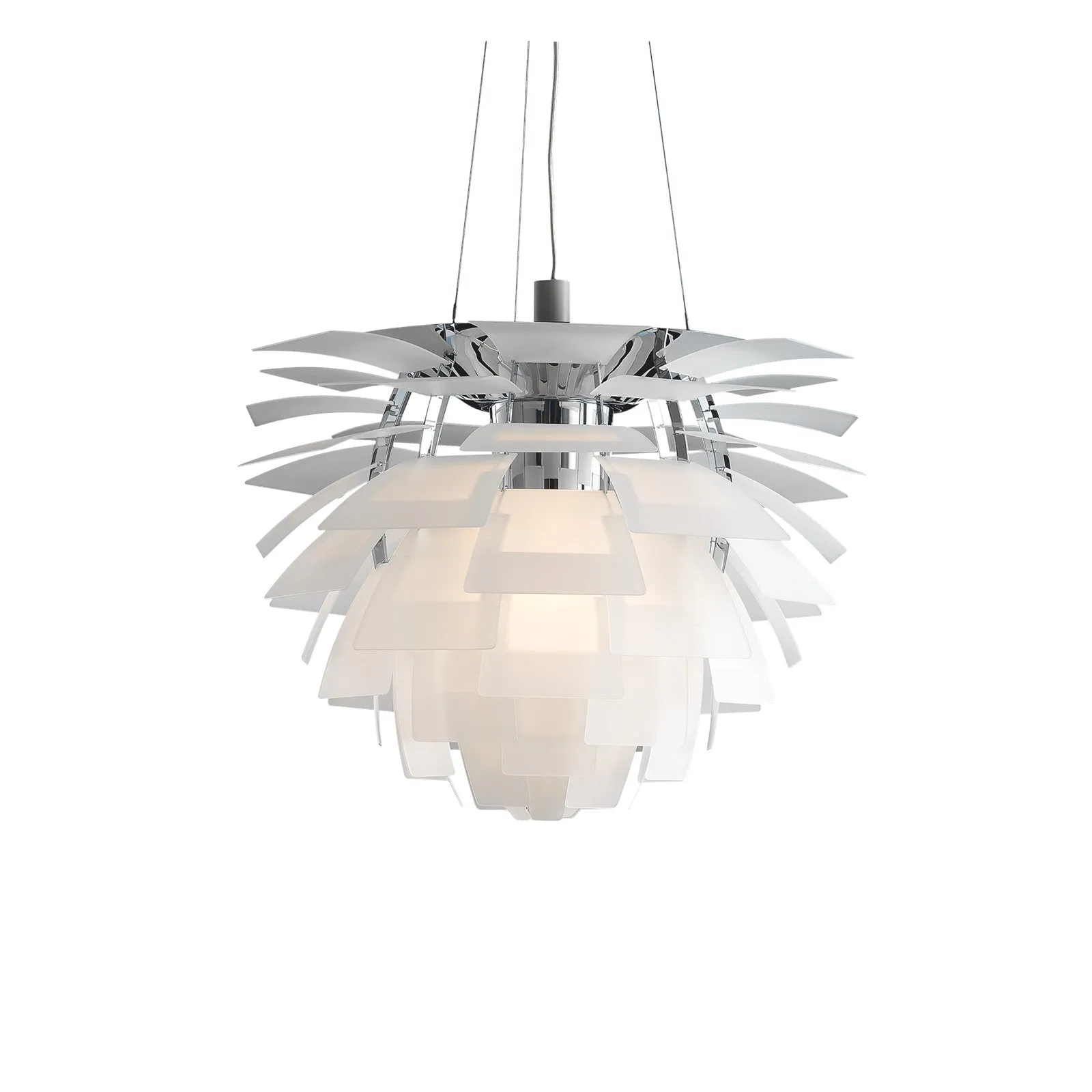 Louis Poulsen Ph Artichoke Glass Pendant, 48 Cm