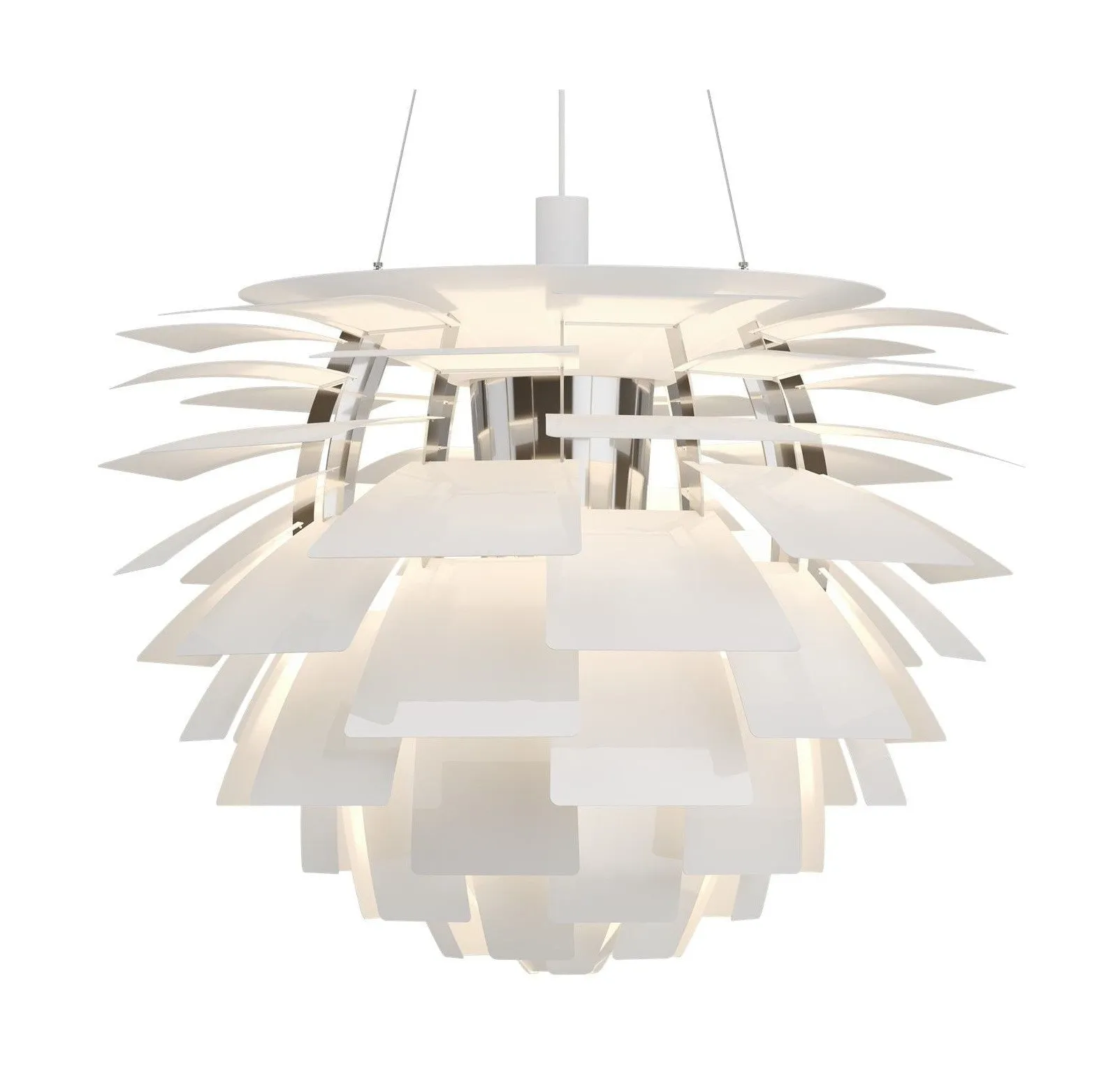 Louis Poulsen Ph Artichoke Pendant 3538 Lumens Dali 72 Cm, White