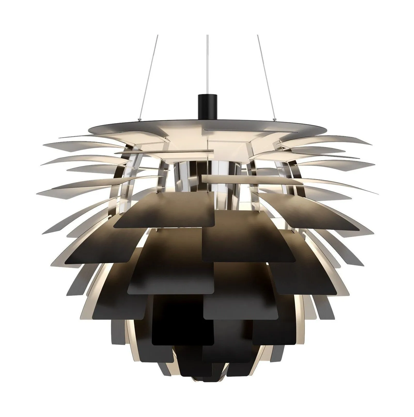 Louis Poulsen Ph Artichoke Pendant 779 Lumens 48 Cm, Black