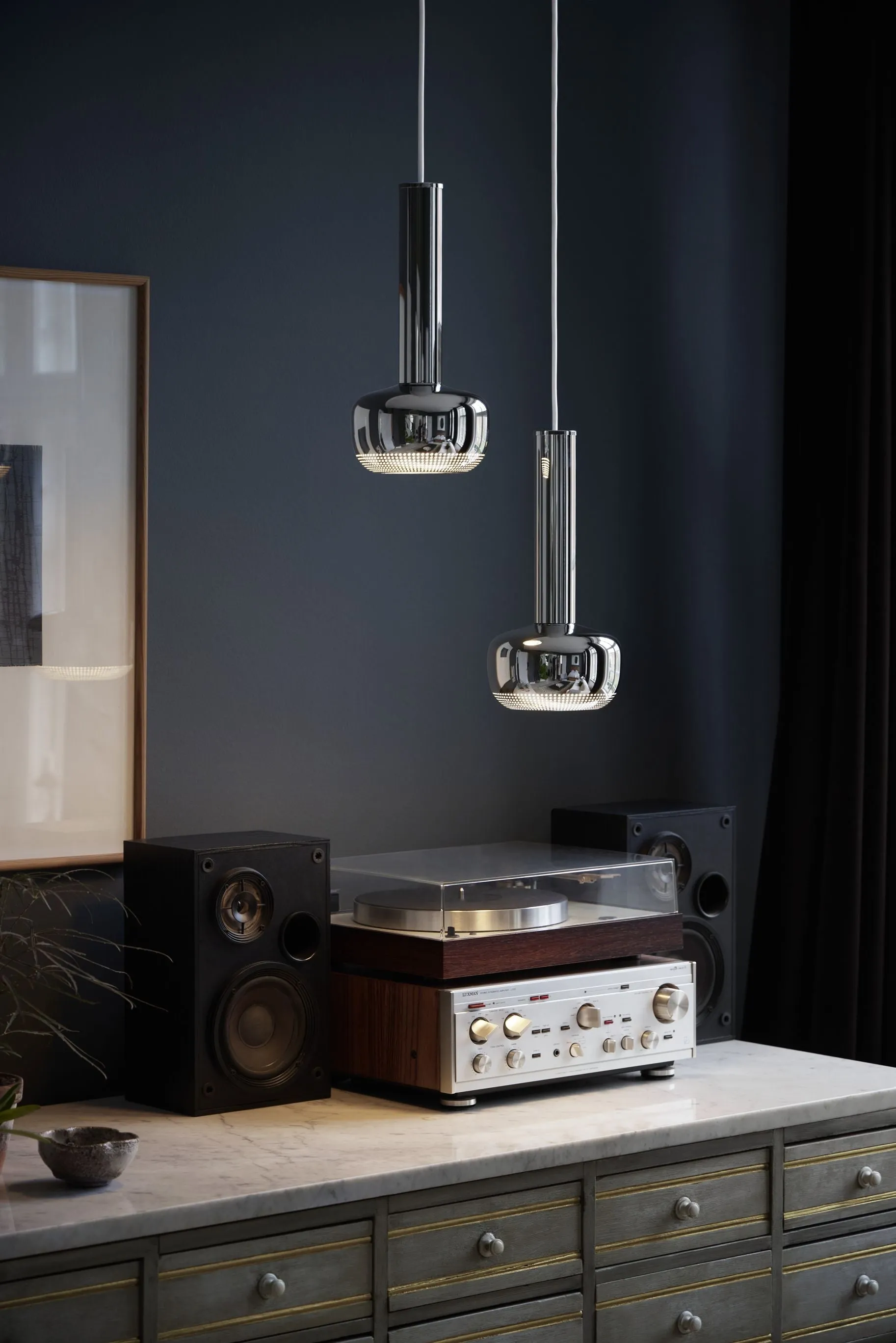 Louis Poulsen Vl 56 Pendant, Brass