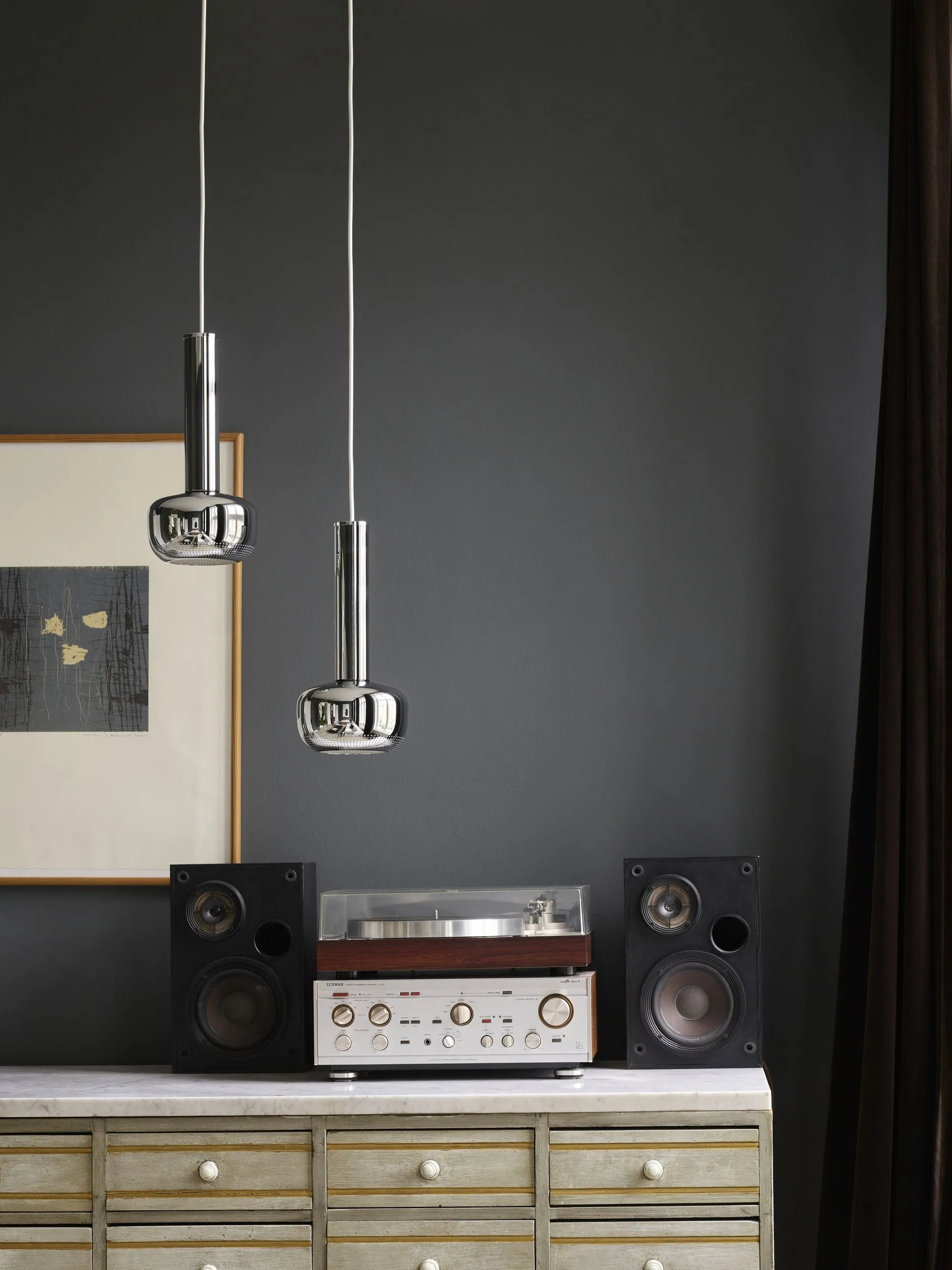 Louis Poulsen Vl 56 Pendant, Brass