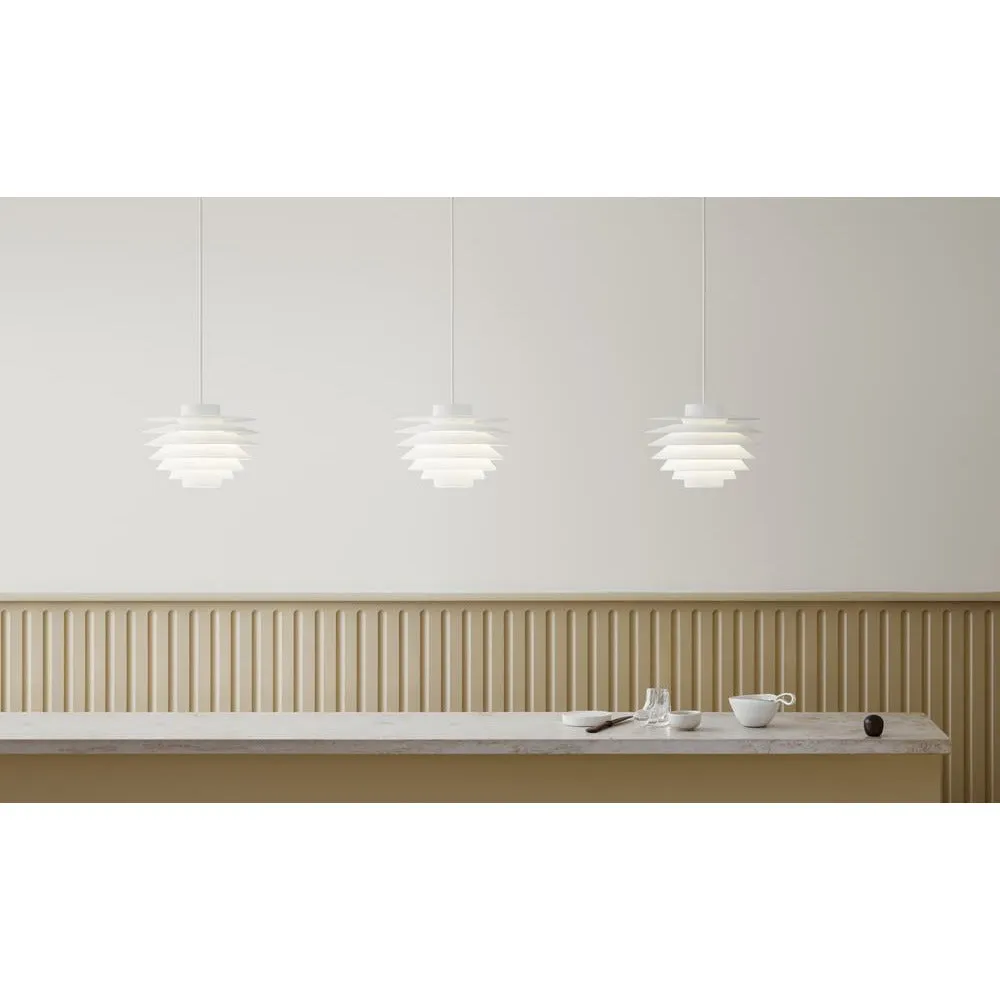 Lyfa Verona Pendant 25 Cm, White