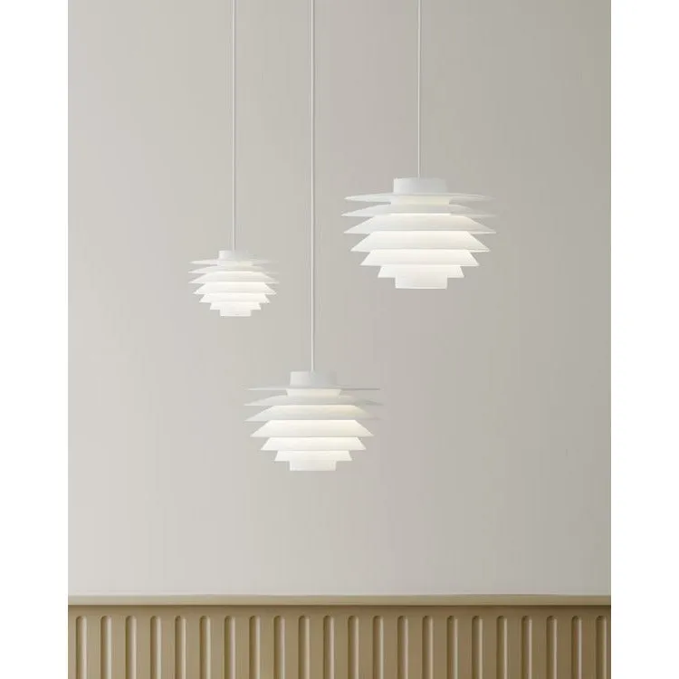 Lyfa Verona Pendant 25 Cm, White