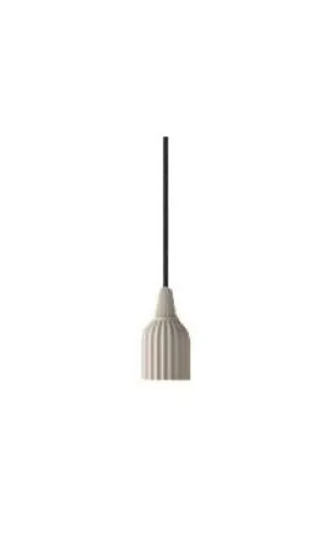 Lyngby Socket 01 Mat Camel, Porcelain