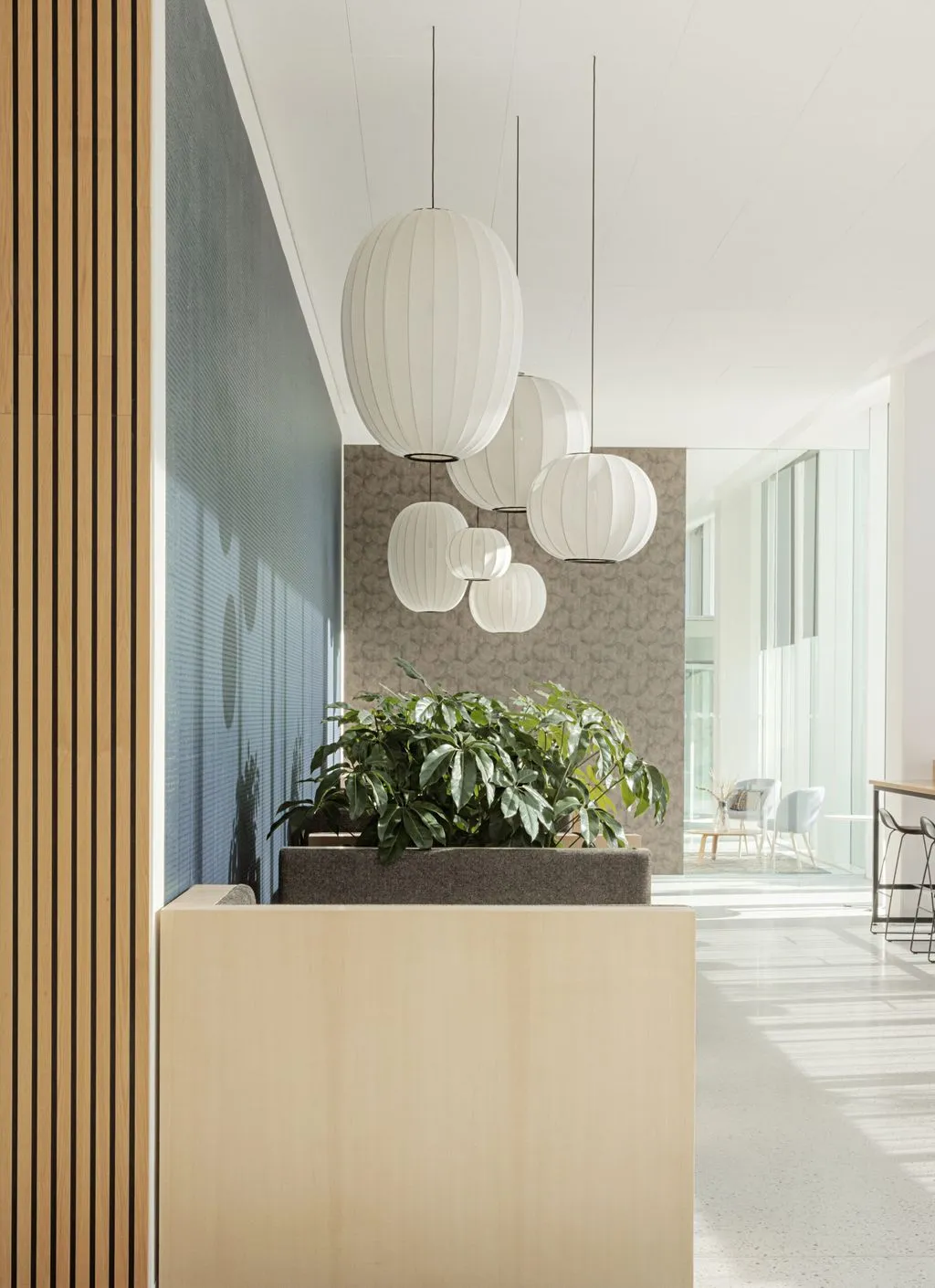Made By Hand Knit Wit 45 Oval Pendant Lamp, Sand Stone