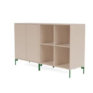 Montana Pair Classic Sideboard With Legs, Clay/Parsley