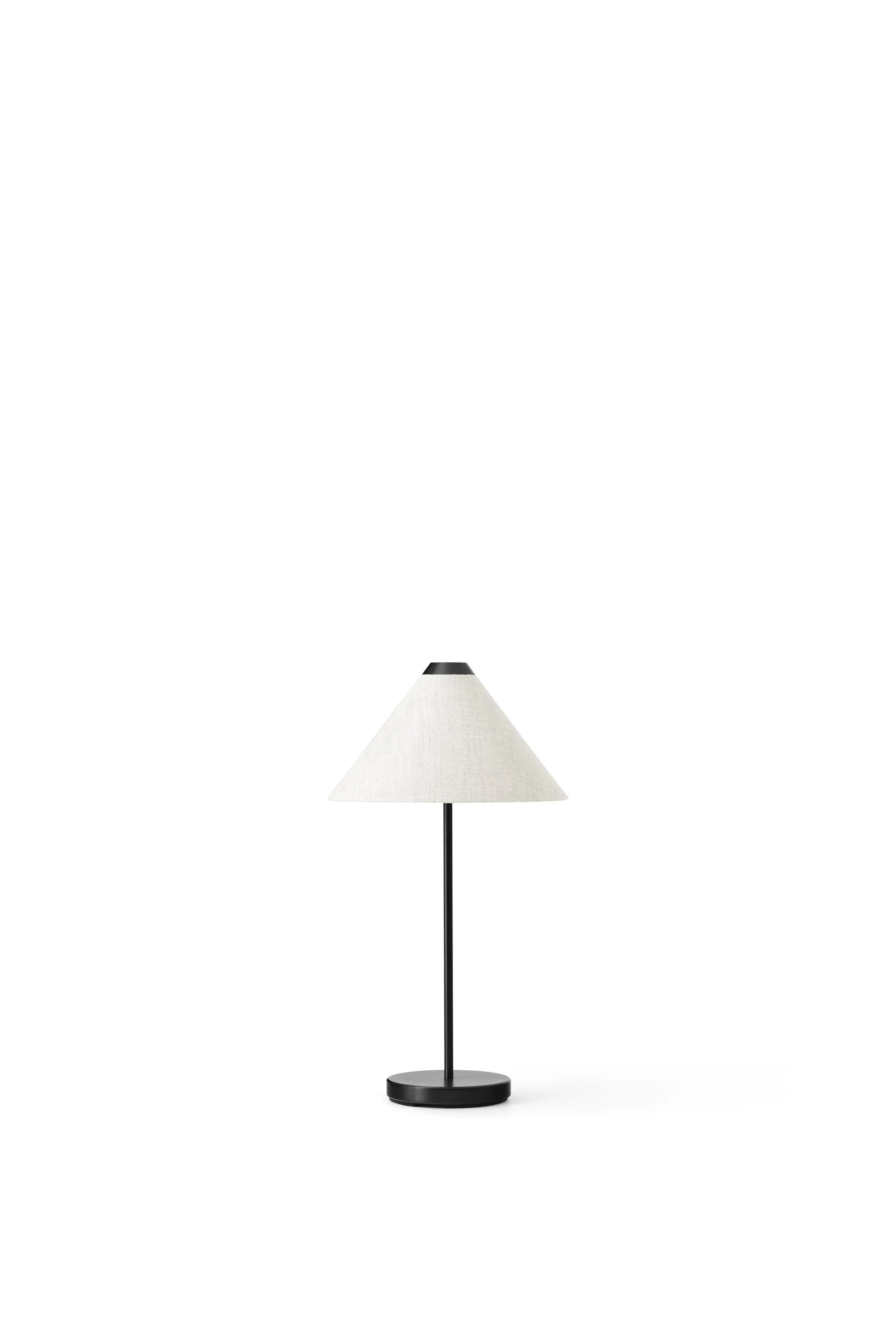 New Works Brolly Portable Table Lamp, Black
