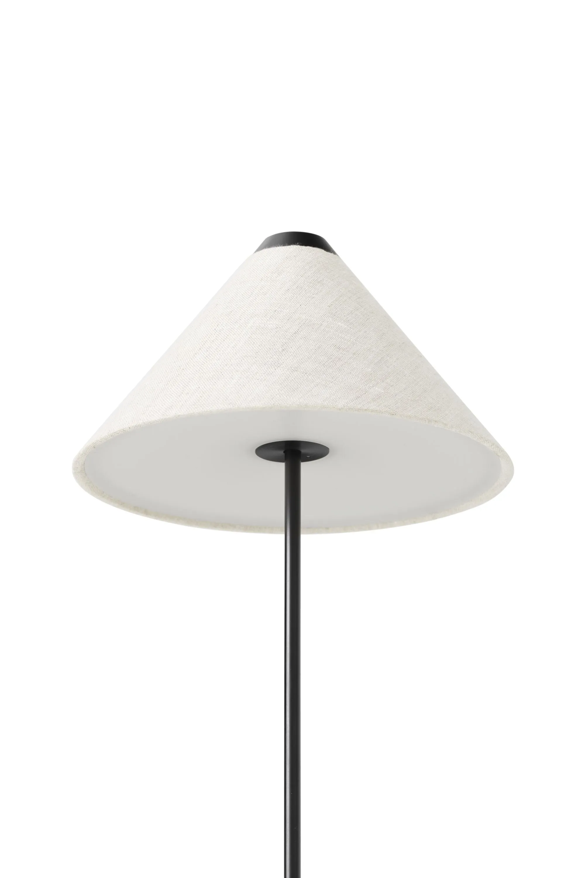 New Works Brolly Portable Table Lamp, Linen