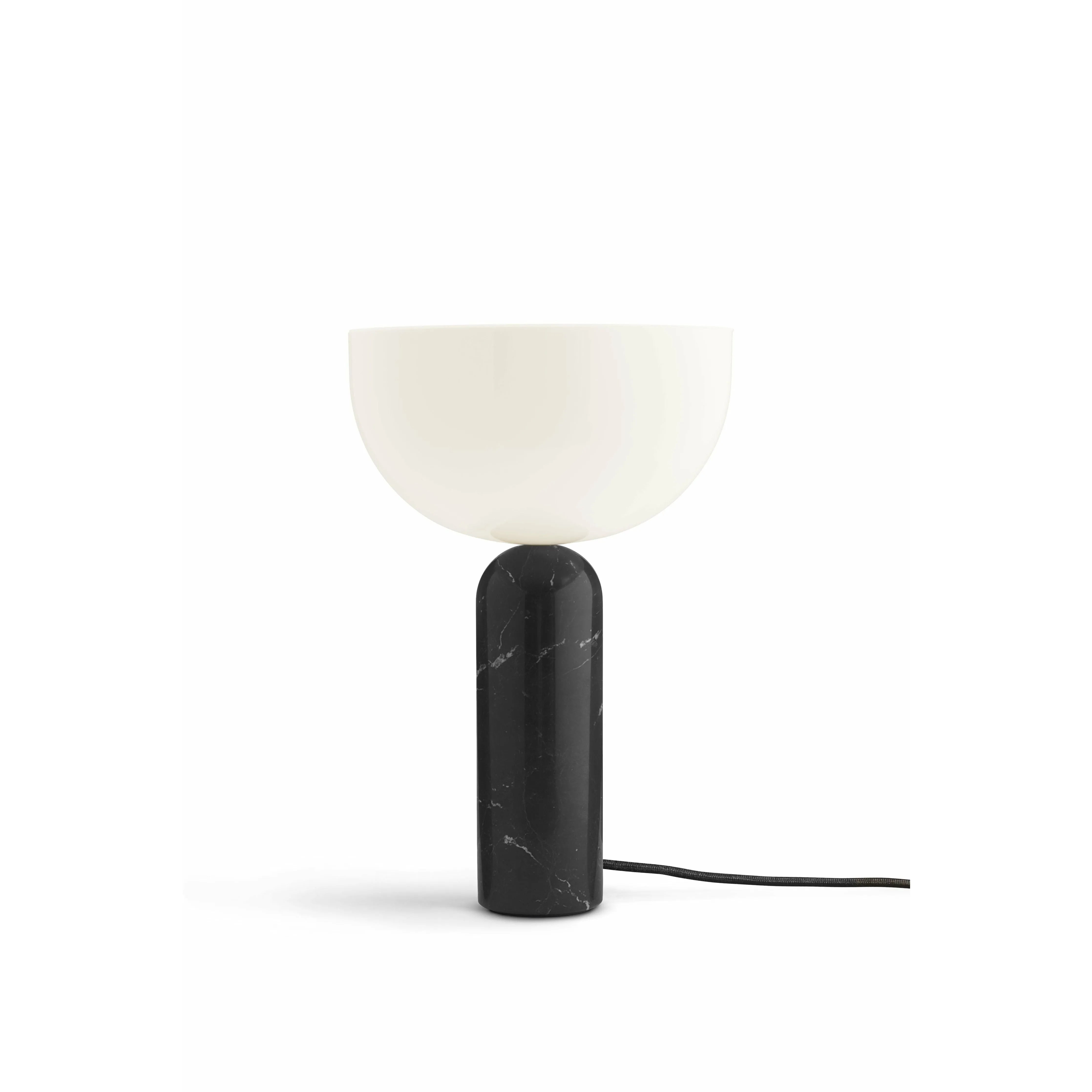 New Works Kizu Table Lamp Black Marquina Marble, Large