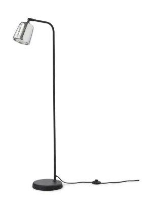 New Works Material Floor Lamp, Stainless Steel