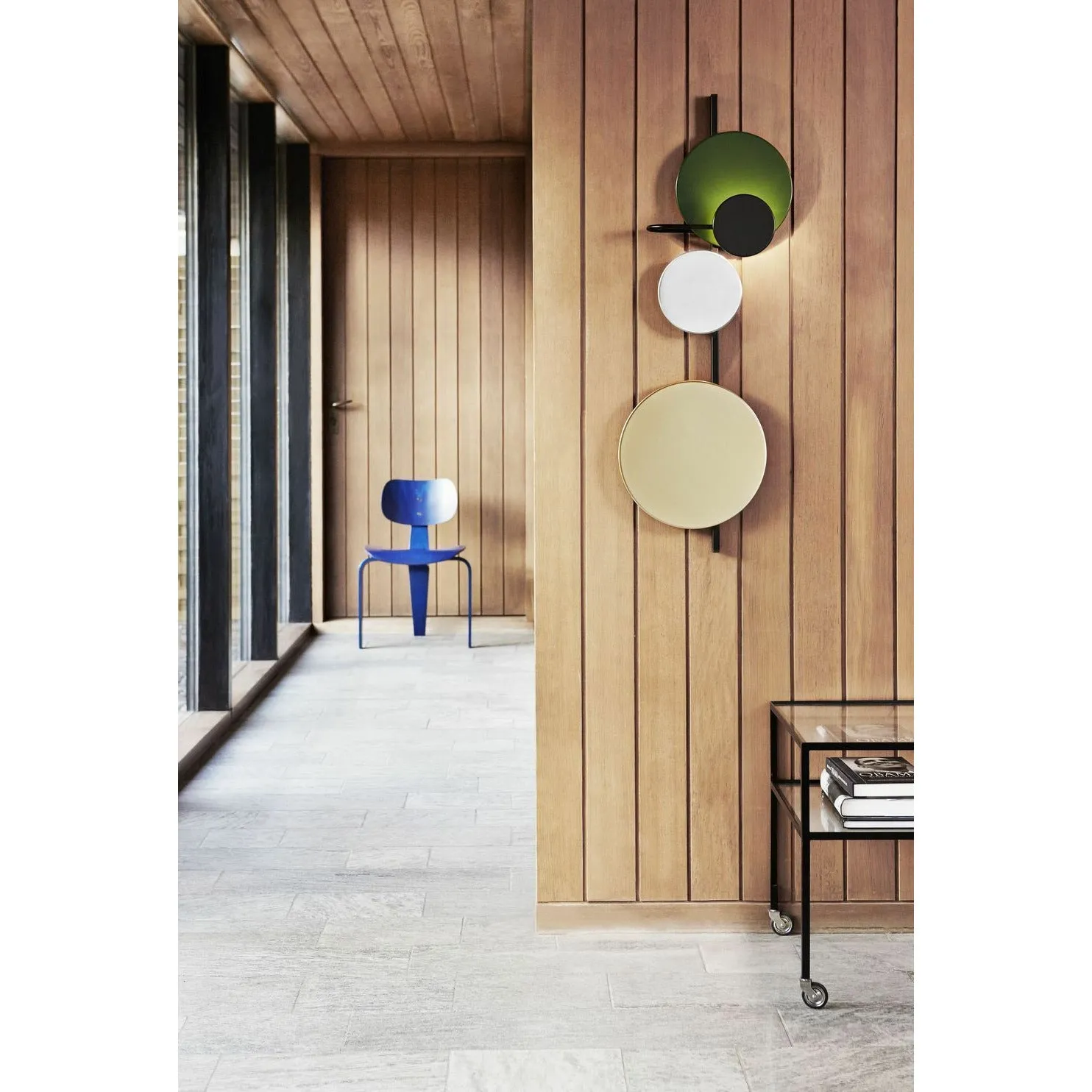 Please Wait To Be Seated Planet Wall Lamp Eu, Green