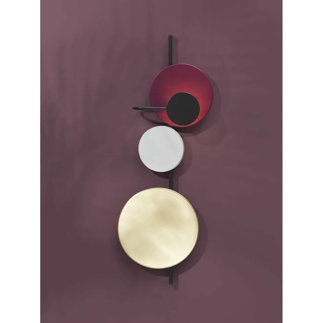 Please Wait To Be Seated Planet Wall Lamp Eu, Purple