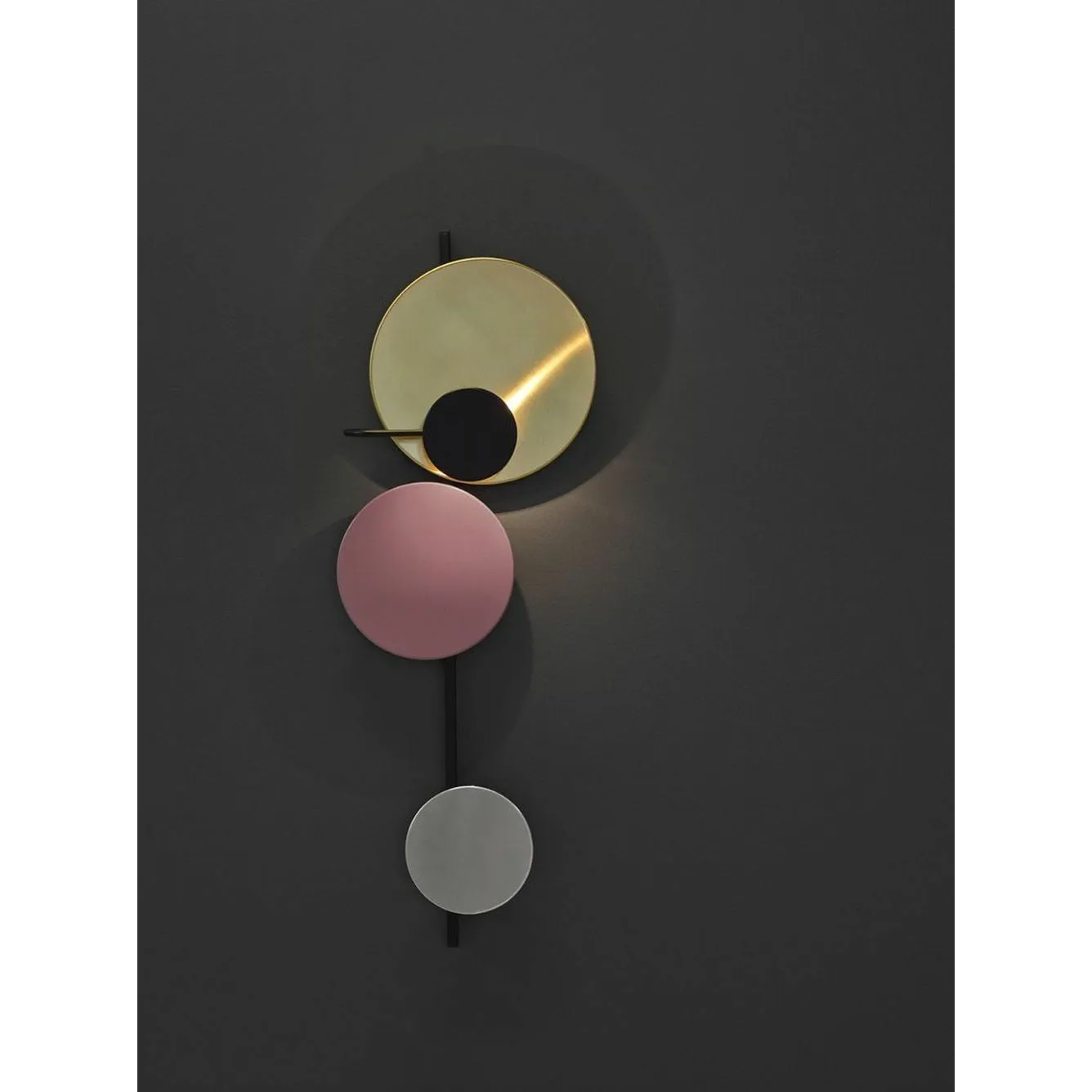 Please Wait To Be Seated Planet Wall Lamp Eu, Red