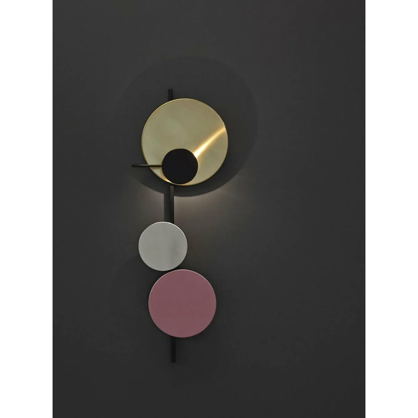 Please Wait To Be Seated Planet Wall Lamp Eu, Red