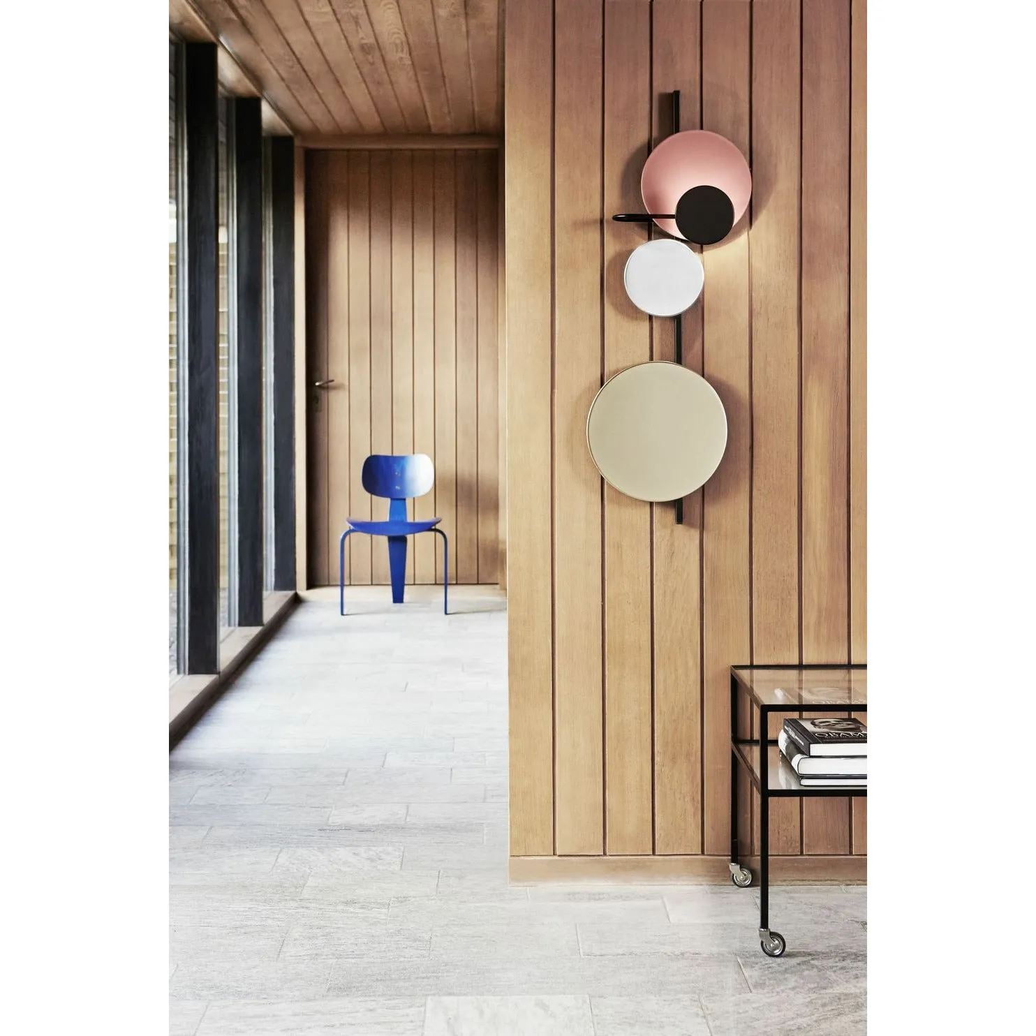 Please Wait To Be Seated Planet Wall Lamp Eu, Red