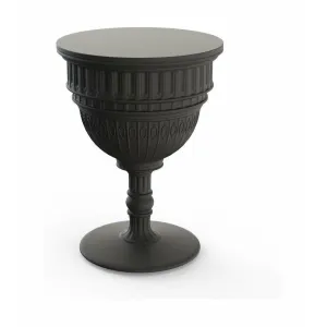 Qeeboo Capitol Side Table By Studio Job x H 44x60 Cm, Black