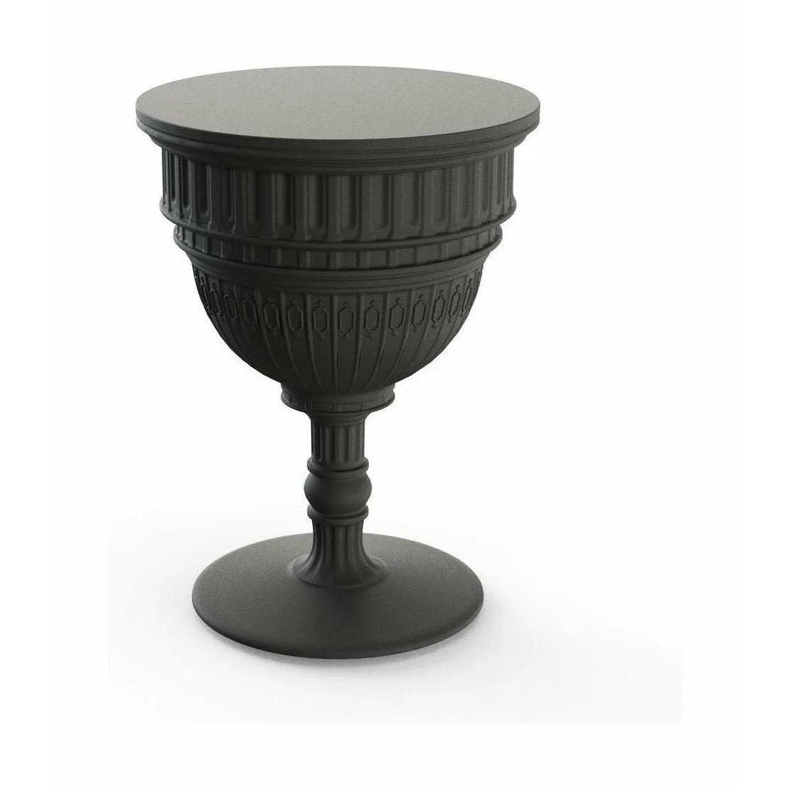 Qeeboo Capitol Side Table By Studio Job x H 44x60 Cm, Black