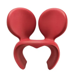 Qeeboo Don't F**K With The Mouse Chair Plastic, Red