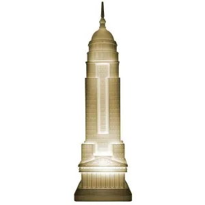 Qeeboo Empire Floor Lamp Metal Finish By Studio Job, Gold