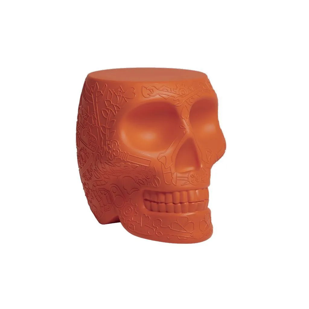 Qeeboo Mexico Chair/Side Table, Terracotta