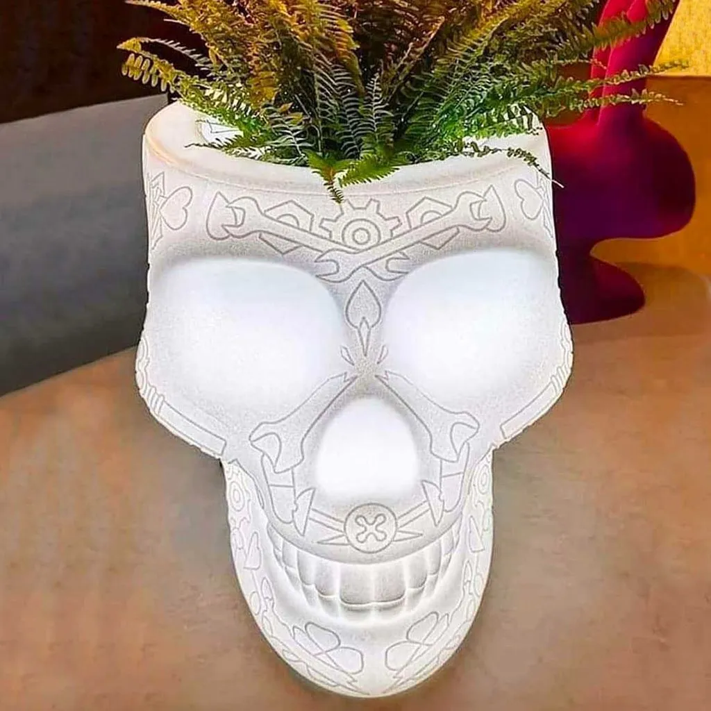 Qeeboo Mexico Planter And Champagne Cooler Floor Lamp