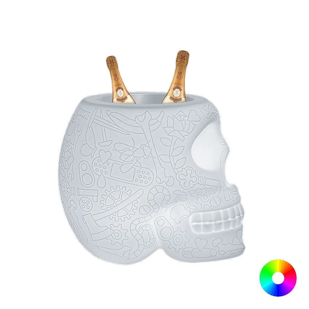 Qeeboo Mexico Planter And Champagne Cooler Floor Lamp
