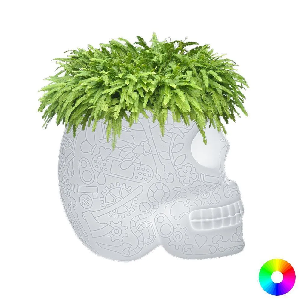 Qeeboo Mexico Planter And Champagne Cooler Floor Lamp
