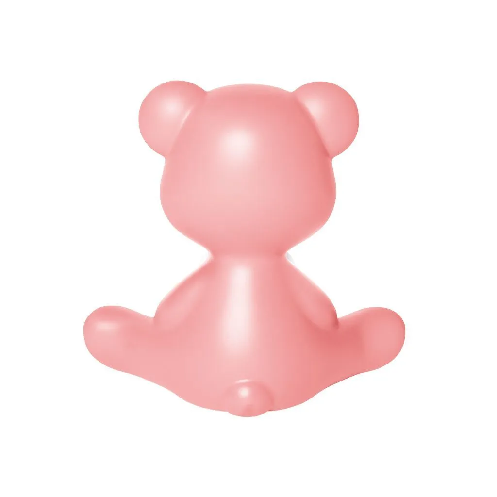 Qeeboo Teddy Girl Led Rechargeable Table Lamp, Pink