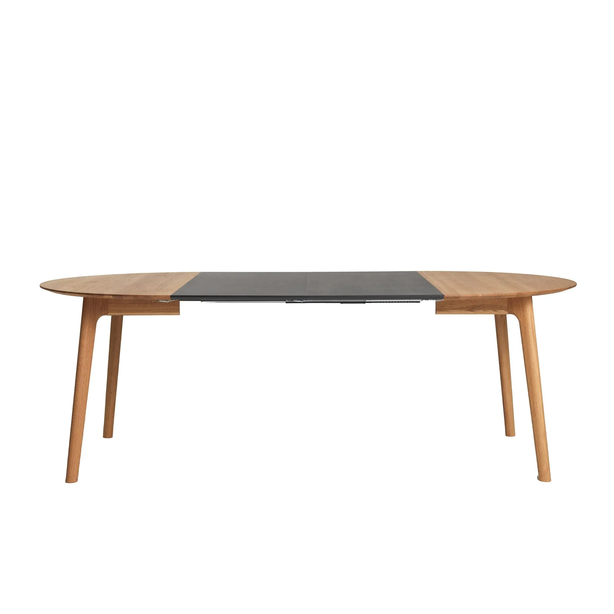 Ro Collection Salon Extendable Table In Oiled Oak,  120 Cm