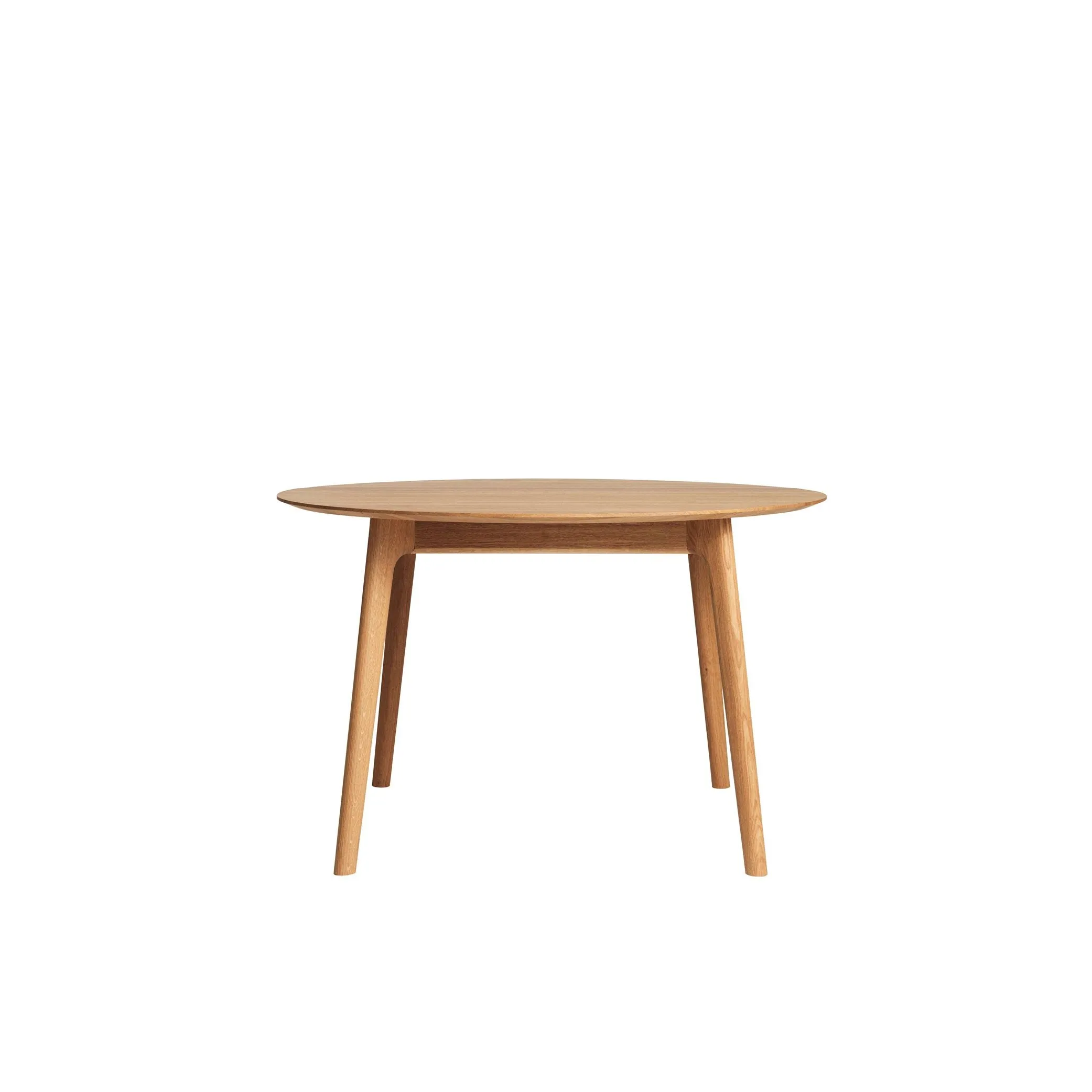 Ro Collection Salon Extendable Table In Oiled Oak,  120 Cm