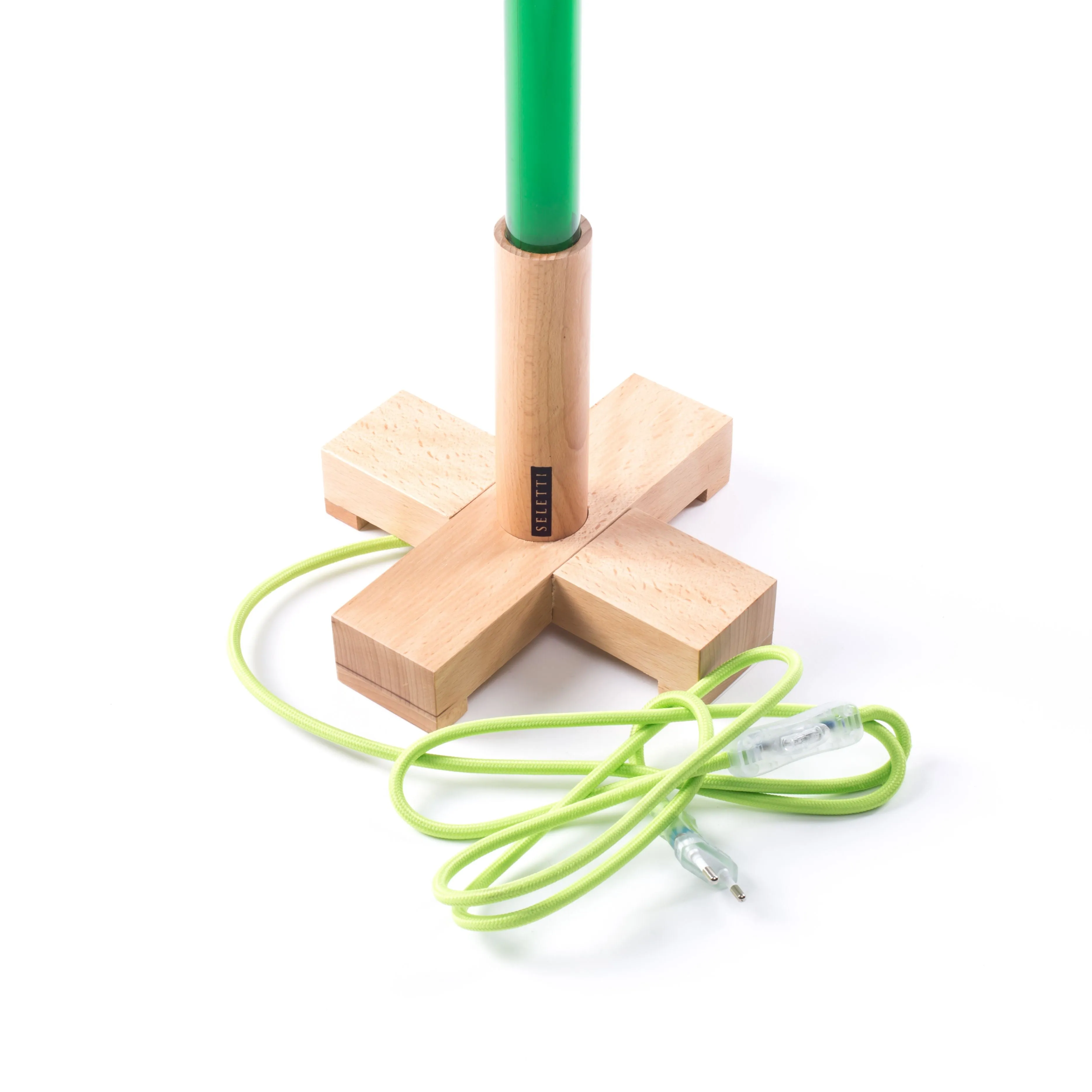 Seletti Linea Led Lamp, Green