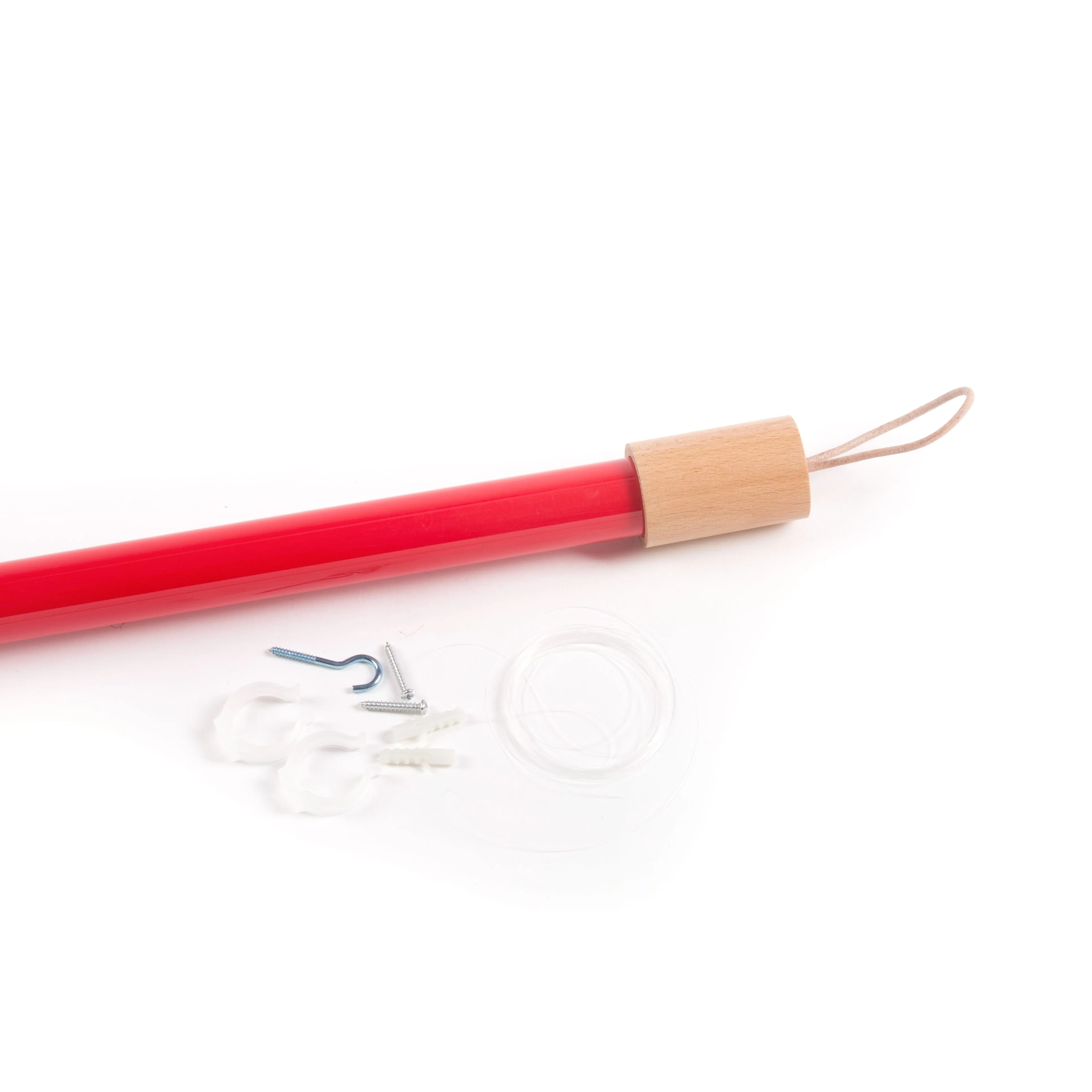 Seletti Linea Led Lamp, Red