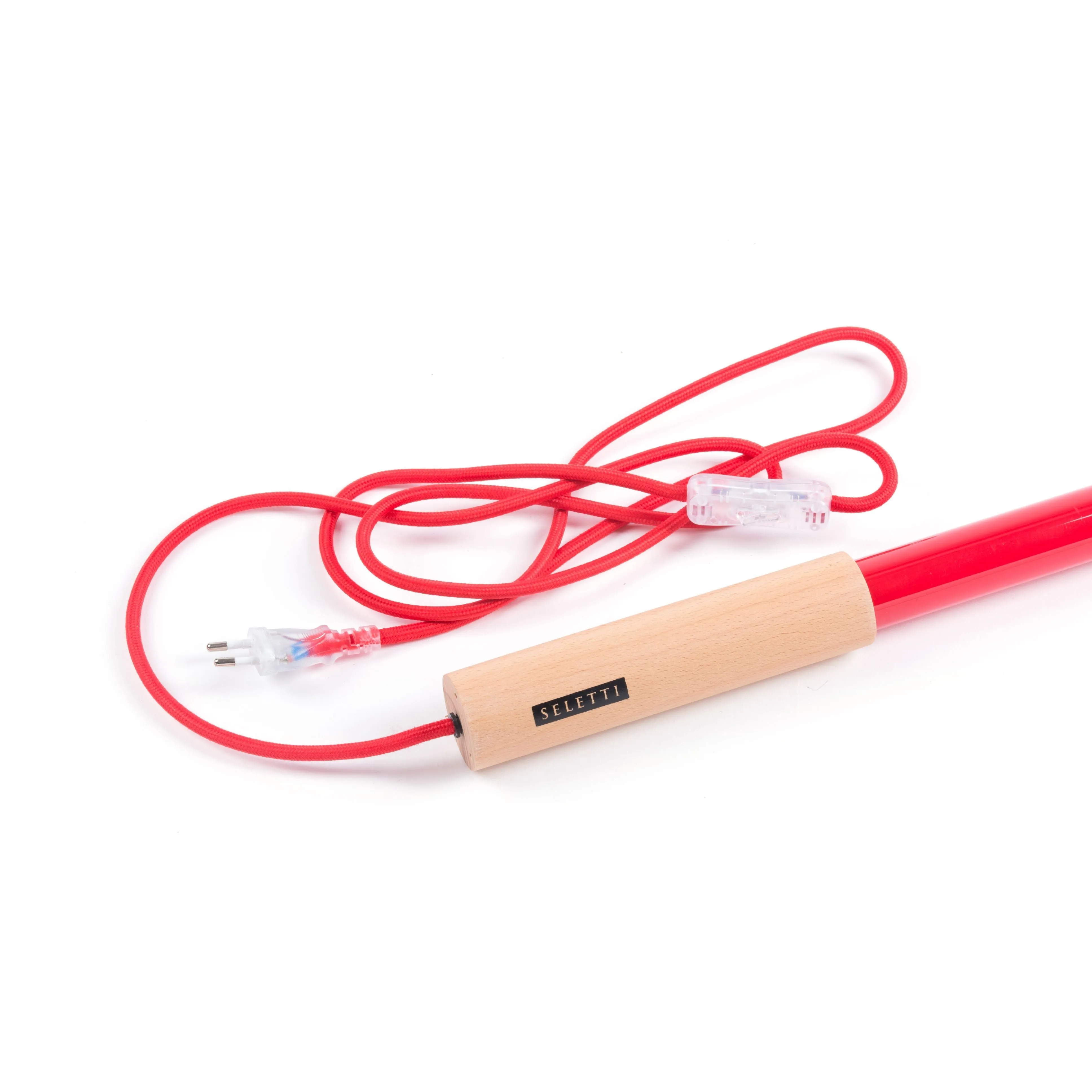 Seletti Linea Led Lamp, Red