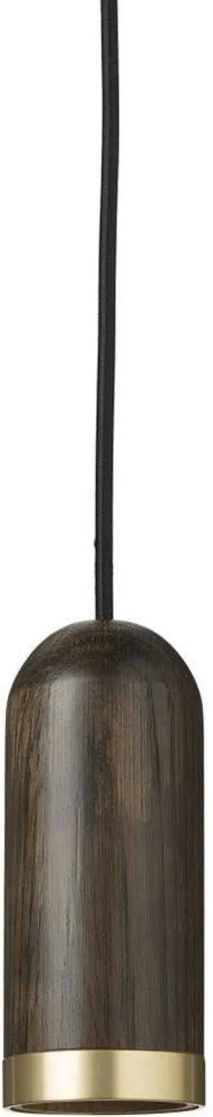Spring Copenhagen Cylinder Pendant Lamp, Stained Oak