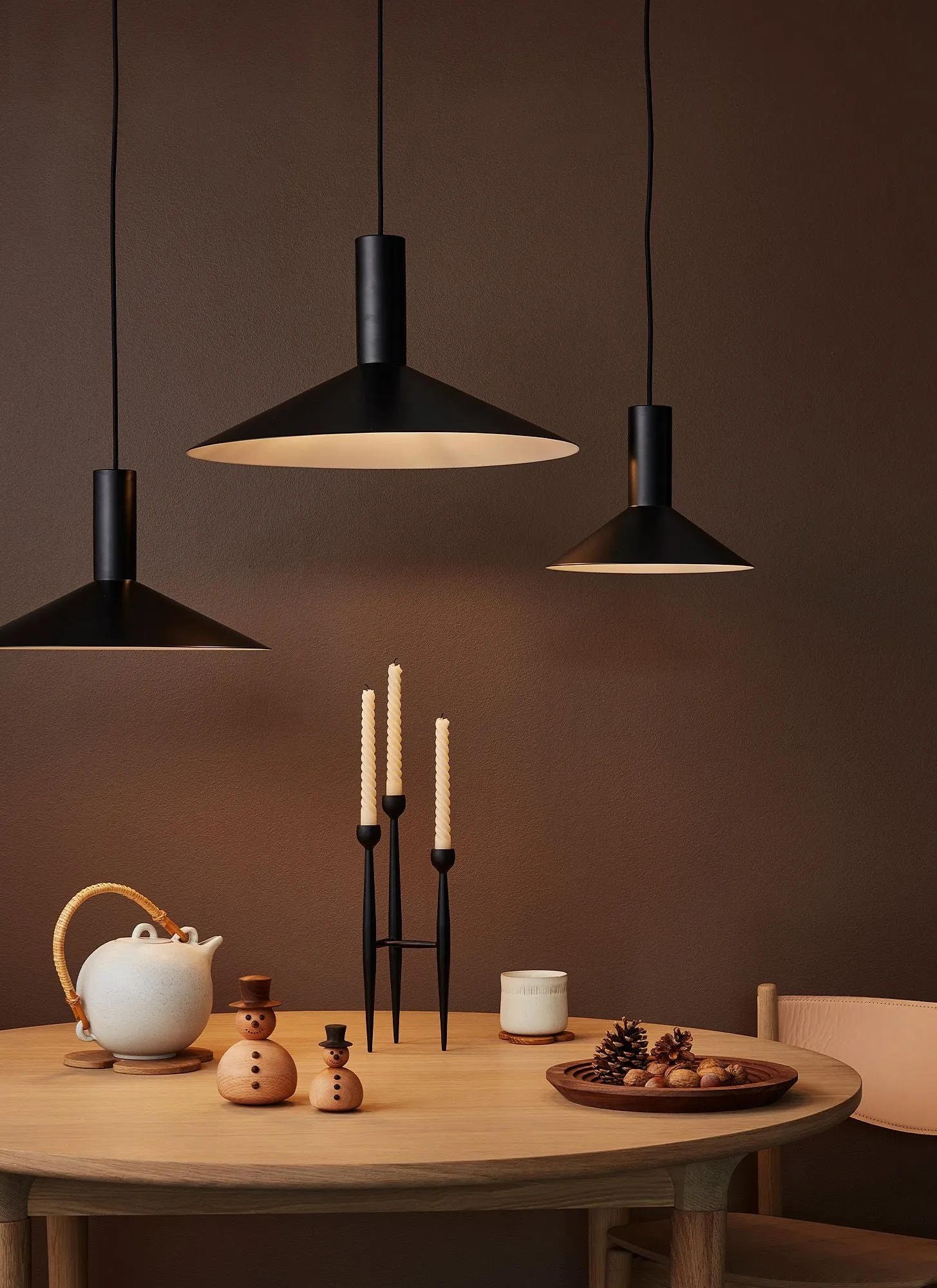 Spring Copenhagen Formula Pendant Lamp 50, Black