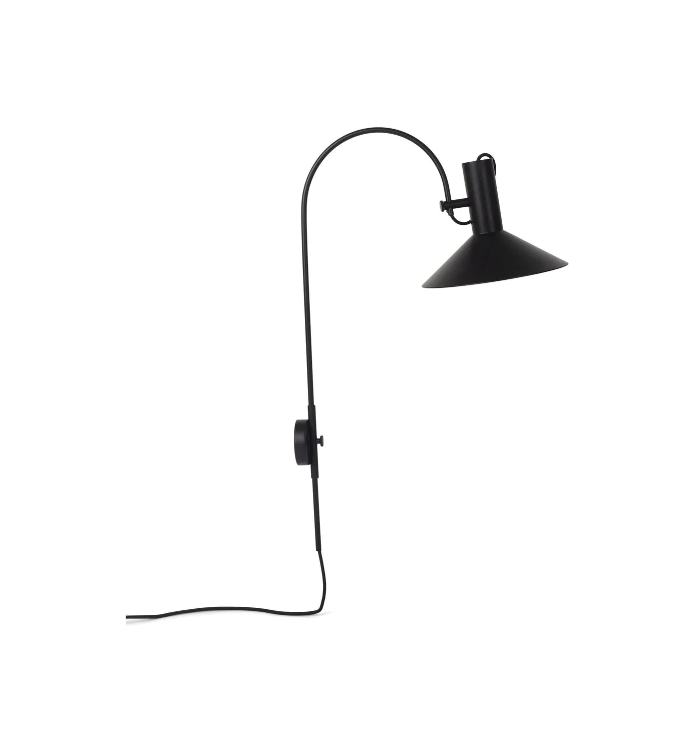 Spring Copenhagen Formula Wall Lamp, Black