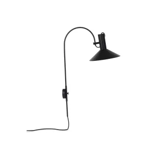 Spring Copenhagen Formula Wall Lamp, Black
