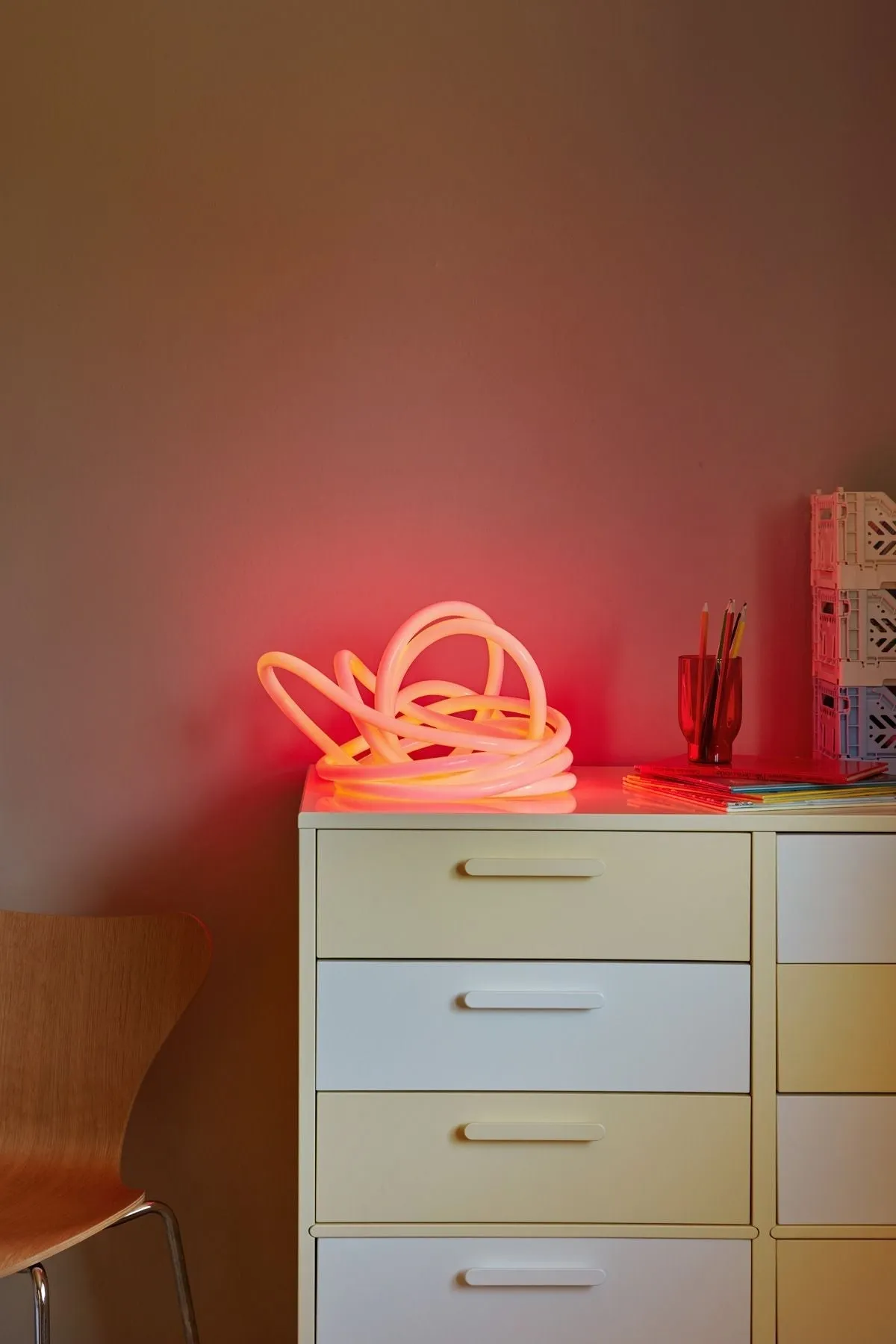 Studio About Flex Tube Lamp 5 M, Warm Red