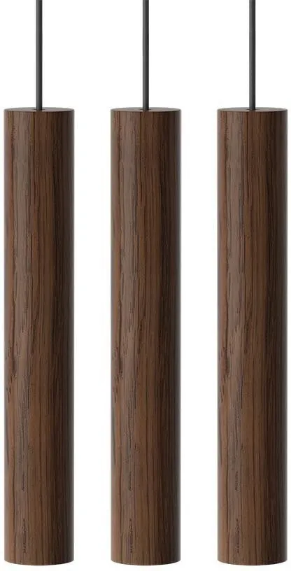 Umage Chimes Cluster Pendant, Dark Oak